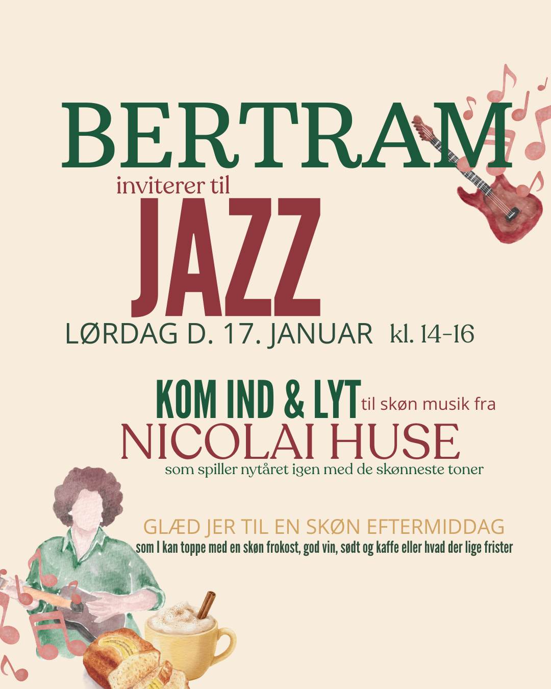 Jazz med Nicolai Huse d. 17/1